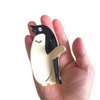 Cute Flying Penguin Hair Clip,Acetate Hair Clip,Small Claw Clip for Women, 1 Count (Pack of 1)