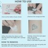 Yesallwas 6 Sheets word temporary tattoos unisex,Waterproof long lasting Fake Tattoos Stickers for for kids girls teens Cool body Art Black Character Tattoo