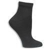 Dr. Scholl's Women's 4 Pack Diabetic and Circulatory Non Binding Ankle Socks, Black, Shoe Size: 4-10