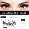 ASDSASFA Magnetic Eyelashes without Eyeliner - Reusable Dual Magnetic lashes with 16 Pair, Black