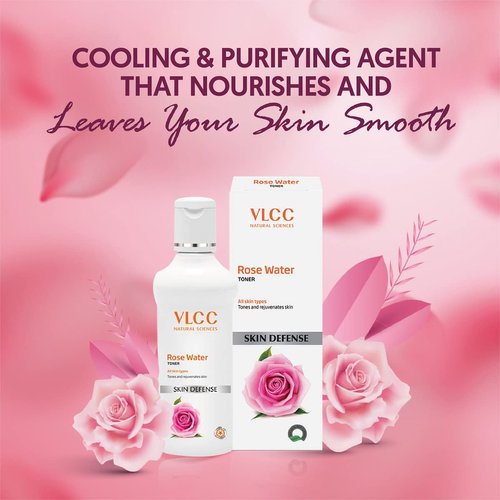 Vlcc Natural Sciences Skin Defense Rose Water Toner (100Ml) (Pack Of 2)