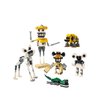 Monster Set MOC Building Blocks,Zookeeper，Koala, Lizard，Cow, Fox,Monkey Blocks Building Sets Toys,DIY Model Building Bricks for Boys 13+ and Adults(6 in 1)(488PCS)
