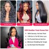 PUNUBO 13x6 Lace Front Wigs Human Hair Body Wave 13x6 HD Lace Frontal Wig 180 Density Unprocessed Brazilian Virgin Human Hair Glueless Wigs Human Hair Pre Plucked Lace Front Wigs for Women 28 Inch