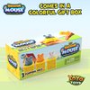 Yoya Toys Squeeze pops Mouse in Cheese Squishy - Squeeze Fidget Toy, Mouse Pop Up Fidget Toy - Stress Relief Plush, Squeeze Cheese - Autism/ADHD Cheese Wedge Toy - Set of 3 Popping Mice Toy