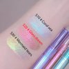 Liquid Korean Glitter Eyeshadow,Pearl Pink Pigmented eye shadow, Long Lasting, Quick Drying, Easy to Apply, Loose Glitter Glue for Eye Crystals Makeup ,Makeup Sparkly for Eyes, para ojos (S20)