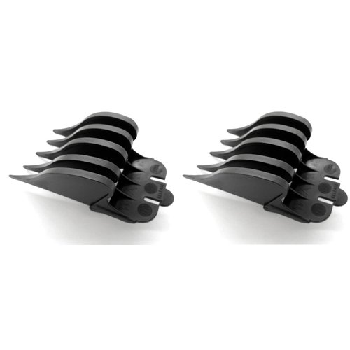 HASMX 1.5 Inch Clipper Guide Comb 3179 Hair Trimmer/Clipper Guard Comb Guide Comb for Wahl Hair Trimmers and Clippers #12 Replacement Clipper Guide Comb (2-Pack)
