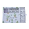 Gray La Vie Eyelash Case Travel Organizer | Magnetic Eyelash Storage Case I Lash Case | Eyelash Holder I Makeup Organizer | Makeup Storage | False Eyelash Organizer | Lash Holder (Succulents)