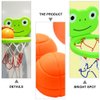 Totority Basketball Hoop, Suction Cup Hanging Educational Toys Bath Toys Basketball Hoop Mini Toys Indoor Playset Wall Mounted Basketball Hoop