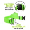 Untethered 4-Pack Luggage Straps | Suitcase Strap, Luggage Strap, Luggage Belt Strap, Luggage Straps for Suitcases TSA Approved, Suitcase Belt Strap, Bag Straps for Luggage. Buckle Straps and Wraps.