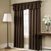 The_Curtain_Shop Blackstone Triple Pass Blackout Scalloped Valance Chocolate