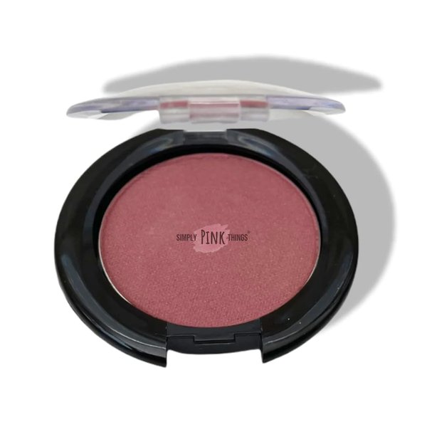 SIMPLY PINK THINGS Beauty Hue Pressed Blush (BLISS) (5g, 0.18oz.) Paraben Free, Talc Free, Vegan, Natural and/or Organic Ingredients