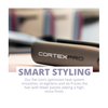 Hair Iron - CORTEXPRO, Ceramic Straightener for Professional Styling, Fast Heat, Silky Smooth Results, Carrying Case Included, One-Pass Digital Heat Tourmaline Ceramic Plates with Carrying Case.