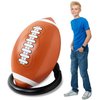 Deekin 40 Inches Giant Inflatable Football and Tee Party Decorations Football Toys Football Birthday Party Supplies Football Decor Jumbo Sports Toys Party Accessory for Games Gifts