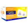 VITAMIN C & RETINOL DUO PACK Full Size Facial Day Cream and Eye Contour Cream • Brightening and Dark Spot Corrector