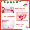 Labeol 40Pcs Christmas Sticky Hands Party Favors Gifts For Kids 4-8, Christmas Styles Stretchy Sticky Hands Toys,Treasure Box Fillers and Classroom Prizes,Birthday Parties,Toys for Sensory Kids