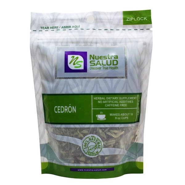 Nuestra Salud - Cedron Leaf Tea - Herbal Tea - Leaves - 30g / 1.052oz Zip-Lock Bag - 100% Natural Herb Leaves