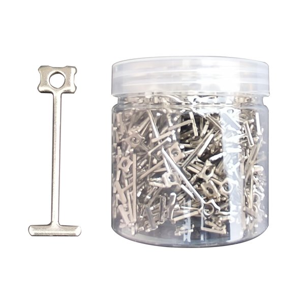 Replacement Steel Needles for Tile Leveling System, 360pcs 1/16" Leveler Reusable Spare Steel Pin Tiling Construction Tools 1.5mm for Wall Floor