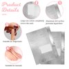 200 Pcs Nail Polish Remover Gel Nail Foil Wraps Soak Off Foils Cotton Pads Gel Polish Remover Soak Off Foils Finger Nail Polish Remover for Soak off Gel Polish Removing