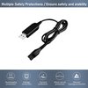 Digipartspower 4ft USB Power Adapter Cable Cord for Philips Norelco OneBlade Shaver QP2510/10