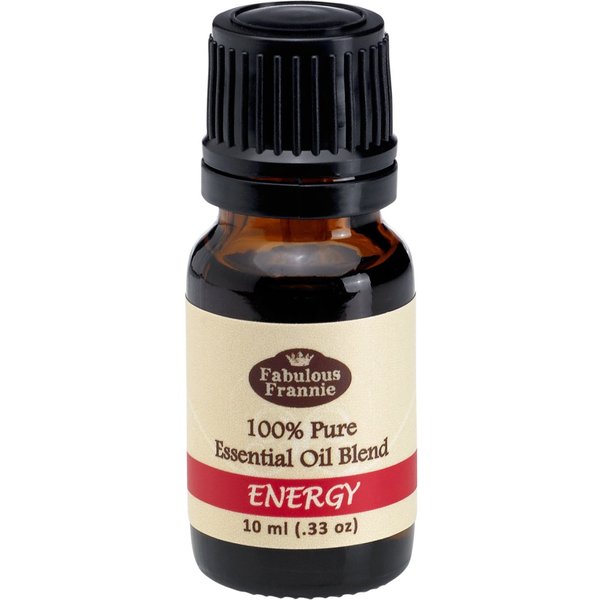 Fabulous Frannie Energy Pure Essential Oil Blend Made with Bergamot and Rosemary Essential Oils 10ml