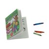 Dollhouse Miniature Coloring Book with Crayons
