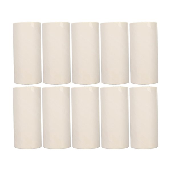 Oil Absorbing Paper, 10 Roll Replacement Nail Stamper Oil Absorbing Paper, DIY Nail Art Stamper Pattern Removal Blotting Paper, Nail Stamper Oil Blotting Sheets