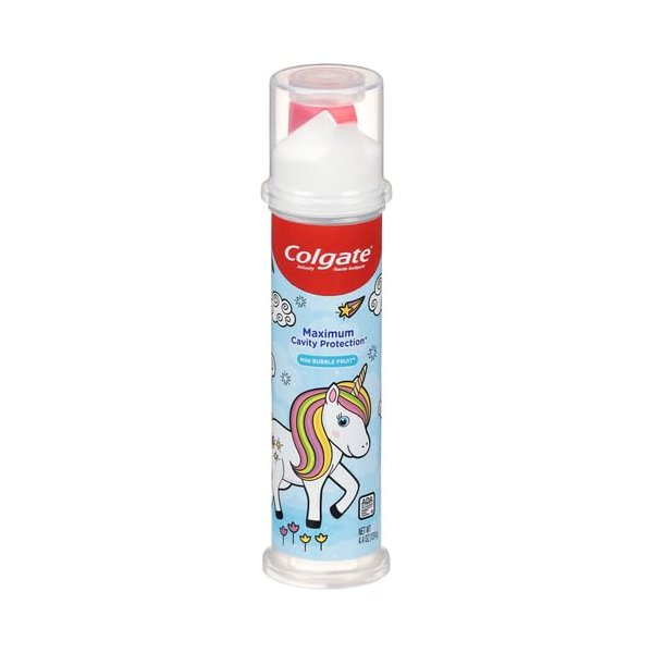 Colgate Kids Unicorn Toothpaste Pump, 4.4 Ounces
