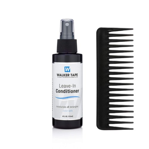 Walker Tape Leave In Conditioner - Moistureizes and Detangles and Wide Tooth Comb (4oz)