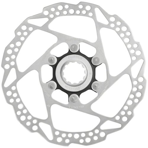 SHIMANO DISC BRAKE ROTOR 160mm CENTER LOCK SILVER