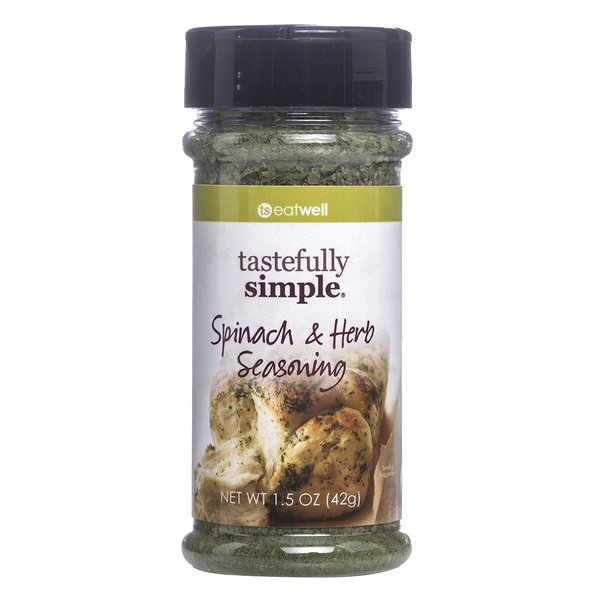 Tastefully Simple Spinach and Herb Seasoning, 1.5 Ounce