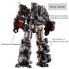 QCCX Car Robots Toys, Deformation Action Figures for Kids Boys Girls 6 Age+, Transformed into Toy Cars