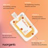 nuorganic Acne Mask with Turmeric for Clearing Pores & Exfoliating Skin - Natural & Organic Ingredients - Brightening Kaolin Clay Face Mask for Dark Spots - Suitable for Sensitive Skin