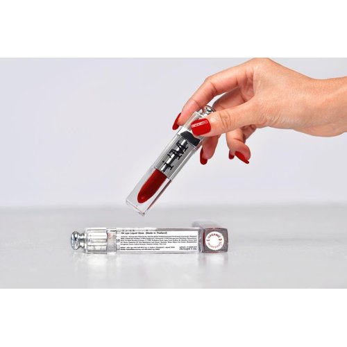 Organic Lip Gloss - Natural Lipstick - Antioxidant Rich - Vibrant Red - Gloss finish Lipstick