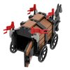 Koowants Medieval Carriage Building Blocks,Ancient Military Weapons Chariot Building Bricks,Medieval Castle Building Set,MOC Medieval Castle Accessories Building Blocks Suitable for Lego
