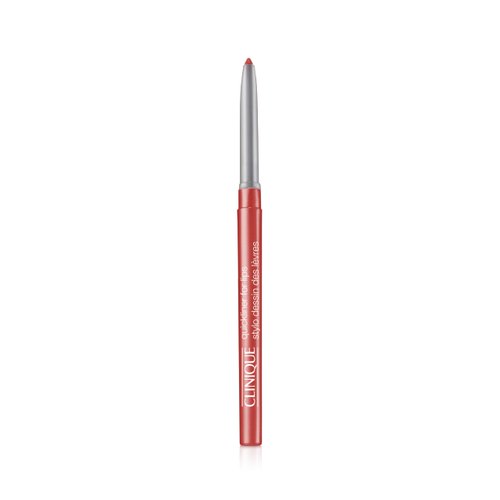 Clinique Long Lasting Quickliner Lip Liner | Non-Drying + No Sharpening, Intense Cayenne