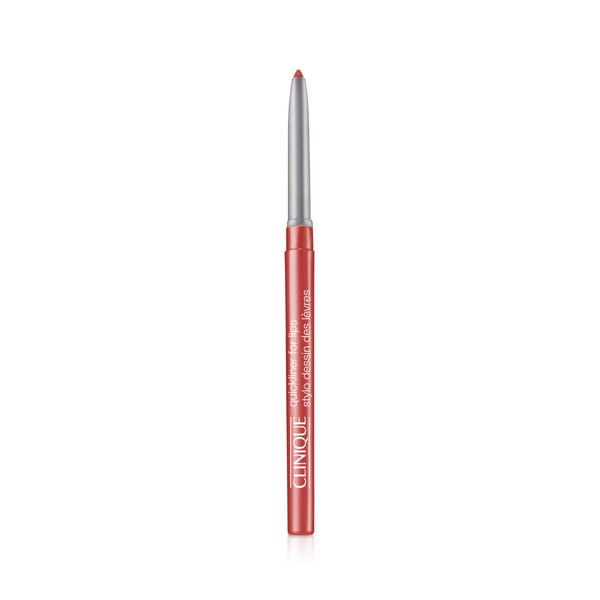 Clinique Long Lasting Quickliner Lip Liner | Non-Drying + No Sharpening, Intense Cayenne