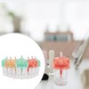 iplusmile 7pcs Cute Lip Gloss Tubes Empty Lipgloss Container Lip Glaze Tubes Reusable Refillable Lip Gloss Container Ice Cream Shape Diy Cosmetic Samples Bottle