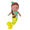 cuddle + kind Pearl The Mermaid Little 13" Hand-Knit Doll – 1 Doll = 10 Meals, Fair Trade, Heirloom Quality, Handcrafted in Peru, 100% Cotton Yarn