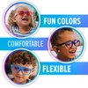 DefenderShield Kids Blue Light Blocking Glasses for Computer, Mobile, Video Games, Gaming (Pink, Orange)