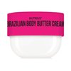 Nutrius Brazilian Body Butter Cream Berry Bliss - Experience Luxe Hydration, Acai, Mango, Cocoa & Cupuacu, Vitamin C for Radiant Glow - Vegan & Cruelty-Free Formula, Crafted for Silky-Smooth - 6 FL OZ