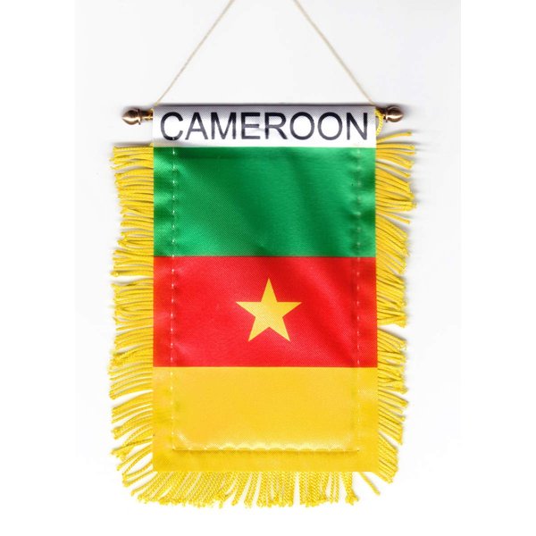 Cameroon - Window Hanging Flag