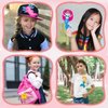SPROUT & SPARK STUDIO Sewing Kit for Kids, DIY Set for Girls Ages 5+, Beginner,Arts and Crafts,Felt，7 Easy Projects of Stuffed Dolls, Play n Learn,Mermaid,Axolotl,