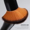 DUcare Foundation Brush and Concealer Brush 2Pcs Flat Top Kabuki Brush for Face Synthetic Liquid Blending Mineral Powder Makeup Tools