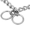 SGODA Chain Dog Training Choke Collar, 304 Stainless Steel, Total Length 22 in, 3 mm