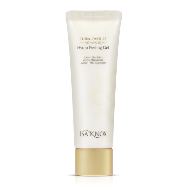ISA KNOX Turnover 28 Advanced (Peeling Gel, 4.1fl oz) - Gently Exfoliate and Renew Skin, Korean Skin Care. Natural Moisturizing Factors (NMF), Plant-Derived Cellulose.