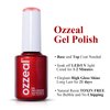Ozzeal Coral Gel Polish Set,2 Pcs Light Coral Pink Orange Peach Gel Nail Polish Spring Summer Soak off LED UV Gel Nail Polish Art Starter Manicure Salon DIY Nail Gel Polish 0.5 Fl Oz