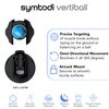 Symbodi Vertiball Mountable Muscle Massage Ball for Pain Relief, Trigger Point Ball Self Massager for Full Body Sore Muscle Recovery, Knots, and Massage Therapy (FSA/HSA Eligible)