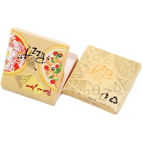 Miniature Pizza Box Set, 1:6 1:12 Ratioi Dollhouse Food Model Set Doll House Furniture Supplies，Dollhouse DIY Accessories，Dollhouse Furniture Shooting Props