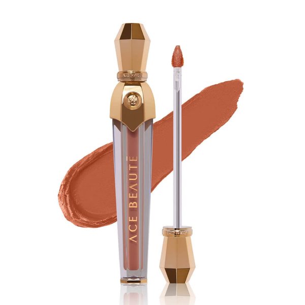 Ace Beauté Pout Perfect Liquid Lipstick Matte Long Lasting Non Sticky High Impact Color-Manifest Nude