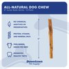 Downtown Pet Supply Bully Sticks for Dogs, Junior Size (6", 12-Pack) Rawhide Free Dog Chews Long Lasting Non-Splintering Pizzle Sticks - Low Odor Bully Sticks for Small Dogs